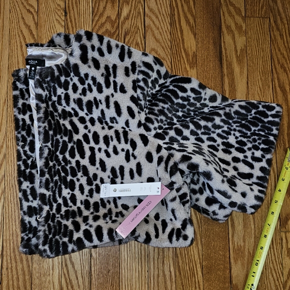 AQUA Women’s Animal Print Dressy Bolero - Picture 4 of 12